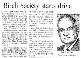 Despicable and a damn disgrace': When the John Birch Society came to Canada 