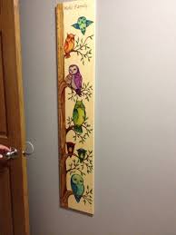 growth chart art owl growth chart review giveaway us 9 2