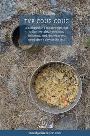 We did not find results for: Backpacking Meal Recipe Tvp Cous Cous The Ridgeline Report