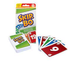 In skip bo you should have a deck with 144 cards numbered 1 through 12 plus 18 skip bo cards for a total of 162 the skip bo game how to win. Skip Bo Card Game