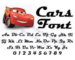Nissan has been building sports cars for over 50 years,. Disney Cars Alphabet Etsy