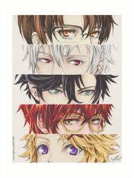 Mystic Messenger Eyes Art Print By O0kawaii0o In 2021 Mystic Messenger Zen Mystic Messenger Mystic Messenger V
