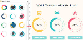 Vector Infographic Chart Elements