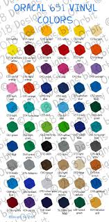 Oracal Vinyl Color Chart Inspirational Color Chart File For