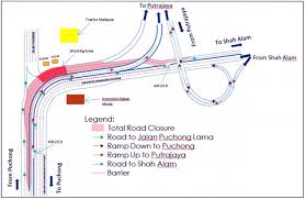 The cheapest way to get from kuala lumpur to shah alam costs only rm 3, and the quickest way takes just 23 mins. Ldp Lane Closure In Puchong For Lrt Extension Works Paultan Org