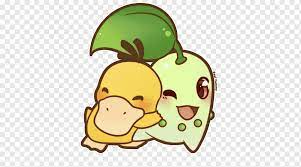 Pikachu Psyduck Chibi Pokémon Charmander, pikachu, Comida, Pokemon, Johto png | PNGWing