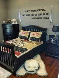 Awesome Star Wars Themed Bedroom Good For Boys And Girls Alike Star Wars Kids Bedroom Star Wars Bedroom Star Wars Room