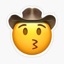 Hat Emoji Stickers Redbubble