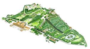 Map Of Boboli Gardens Planimetrie