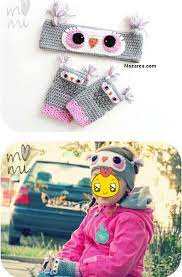 Kizlara Amigurumi Hayvanli Sac Bandi Ve Eldivenleri Tig Isi Bebek Eldiven Sac Bandi