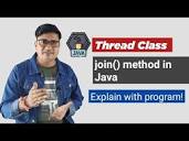 Join Method in Java | Java Thread Join Example | Joining Threads ...