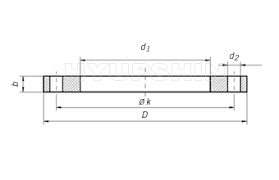 Flange Din2576 Pn10 Flange Plate Flanges Flat Flanges