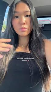 this mama is ready to meet her baby 🥰 #pregnant #pregnancy #haircut #hair  #birth #firsttimemom #freshcut created by gloria baumann with madu's som  original