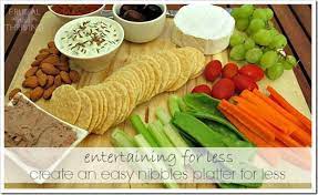 Create An Easy Nibbles Platter On A Budget Healthy Party Food Nibbles For Party Food