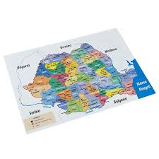 Harta administrativa a romaniei contine delimitarea judetelor, toate municipiile si orasele si o parte dintre comunele cele mai importante. Harta Administrativa A Romaniei Rs Format A4 Color