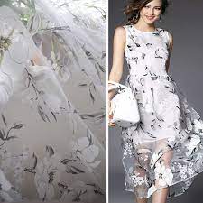 Shop the top 25 most popular 1 at the best prices! Large Floral Gauze Wedding Dress Fabric Tecido Natural White Organza Material Fabric Carbon Fabric Handfabric Organizers Aliexpress