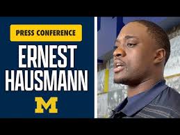 Michigan Football LB Ernest Hausmann Discusses Start Of Spring Practices I  #GoBlue