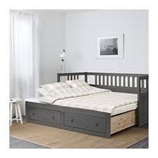 Hemnes Daybed Frame With Storage Dark Gray Stained Twin En 2020 Deco Chambre Lit Coin