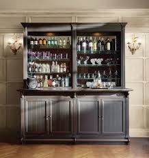 Athens Double Bar Cabinet In Tuxedo Black Bar Cabinet Dining Room Bar Cocktail Cabinet