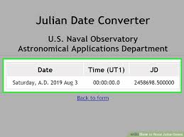 Easy Ways To Read Julian Dates 8 Steps With Pictures