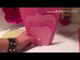 Molde de flores de papel grandes en cartulina para imprimir paso a paso. Moldes Gratis Para Flores De Papel Yuliana Segundo Video Youtube