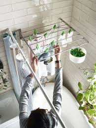 Drying Racks Laundry Cleaning Ikea Tiny House Bathtub Tiny House Bathroom Small Bathtub