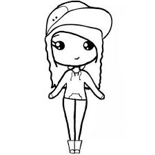 Kleurplaat draw so cute fotos en fotos selectie die gepubliceerd hier was zorgvuldig gekozen en 15 best chibi images cute drawings kawaii drawings. Bff Instagram Chibi Girl Coloring Pages Novocom Top