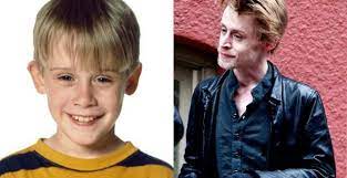 Macaulay Culkin 34 Former Kid Star Of The Home Alone Movies Is All Grown Up Now Yet Looking At Him Today He Celebrities Then And Now Celebs Home Alone Movie