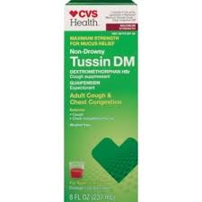 Cvs Health Tussin Dm Adult Cough Chest Congestion Maximum Strength Liquid