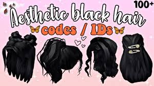 Roblox boys hair codes youtube from i.ytimg.com customize your avatar with the cool boy hair and millions of other items. 100 Aesthetic Black Hair Codes Ids For Bloxburg Girls Boys New Black Hair Decals Roblox Youtube