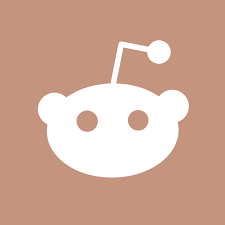 Reddit Icon Beige