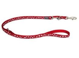 red dingo benekli cok amacli kopek gezdirme tasmasi kopek urunler aksesuarlar