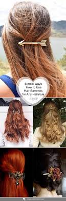 These hair baubles are being worn by the most fashionable in new and creative ways! 19 Hair Barrettes Ideas To Wear With Any Hairstyles Lovehairstyles Com