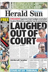 Follow the durham herald sun newspaper for the latest headlines on the triangle news. Newspaper Herald Sun Australia Newspapers In Australia Tuesday S Edition April 24 Of 2018 Kiosko Net