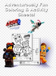 Here's a lego movie coloring page of metalbeard, a pirate obsessed to take revenge on lord business for making his body parts. Adventurously Fun Coloring Activity Sheets Lego Movie Lego Movie 2 Tekening Hd Png Download Vhv
