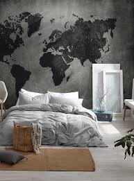 Buy world map mural wallpaper and world map wallpaper murals for your home or business premises. World Map Mural Wynil Simons Bedroom Murals Wallpaper Bedroom Home Decor Bedroom