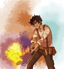 Leo With His Hammer Percy Jackson Fan Art Leo Valdez Percy Jackson