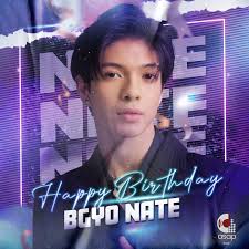 Happy Birthday to BGYO Nate! 🎂✨ Your energy and dedication light up every  stage. Keep shining and doing what you love — here's to more years of music  and moments to remember! 🎉💙 #HappyBirthdayBGYONate