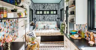Use ottomans in place of a traditional coffee table to make better use of your space (because a tiny house means your living room often does double or triple duty. How To Make A Tiny House Look Big 10 Interior Design Tips To Try My Decorative