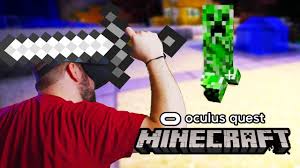 Oculus Quest Minecraft Vr Gameplay Virtual Desktop Vivecraft Streaming Youtube