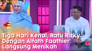 Ratu rizky nabila, istri bek persija jakarta alfath faathier. Tiga Hari Kenal Sudah Menikah Ratu Rizky Nabila Dan Bintang Persija Alfath Rumpi 9 7 20 P1 Youtube