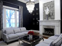Try decorating with navy blue! Interior Design Ideas The Black Room Living Room Viahouse Com
