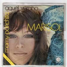 antigua postal marisol y mariluz. marisol rumbo