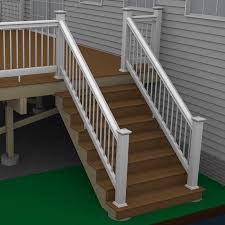 Our staircase was slipper so we decided to install a stair runner on them. How To Build A Deck Composite Stairs And Stair Railings