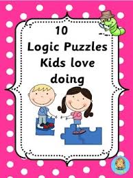 Most are visual kind of puzzles where you rearrange pennies and sticks into another. Kid Logic Puzzles Worksheets Teaching Resources Tpt