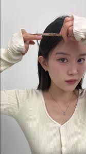 애교머리(구렛나루머리) 자르는 법! 헤어꿀팁 및 스타일링 방법