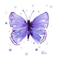 Check spelling or type a new query. Purple Abstract Butterfly Painting By Olga Shvartsur