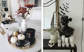 Find diy halloween decorations to transform your home into a haunted house or to add simple and spooky touches. 57 Elevated Halloween Decorations Stylish Halloween Decor Ideas