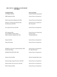 Tfw engineering sdn bhd is a water treatment plant and mechanical piping engineering supplier company. Directory Of Companies For Internship Placement Id 5c12652435d99
