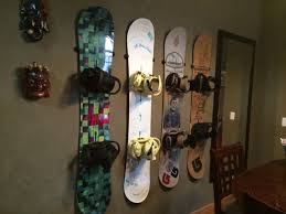 How to display a snowboard on the wall. Snowboard Wall Mount Hang Time Snowboard Storage Snowboard Display Snowboard